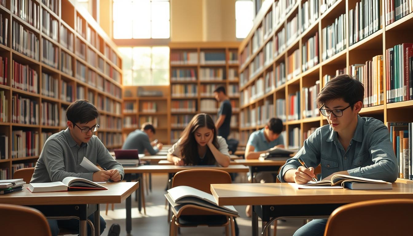 Digital learning platform with online study materials