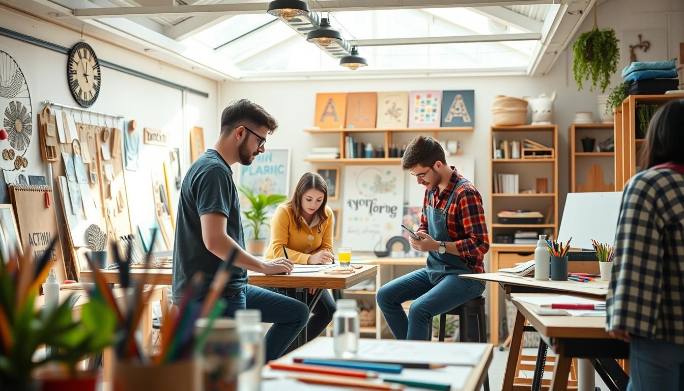 Student using online courses for flexible education